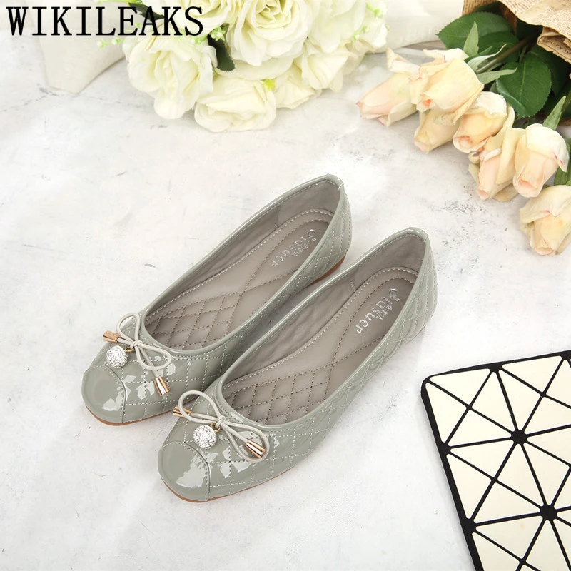 

designers creepers harajuku shoes flat shoes women Butterfly-knot comfort shoes Patent leather loafers women tenis feminino
