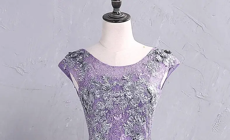 VENSANAC 2018 Vintage O Neck Crystals Embroidery Long A Line Evening Dresses Elegant Lace Tank Satin Party Prom Gowns