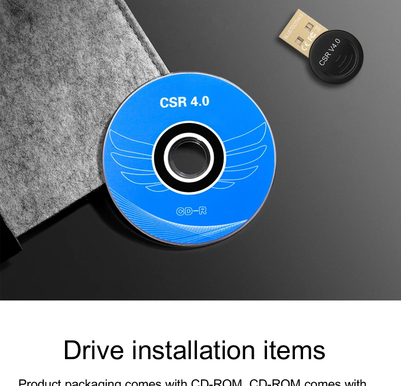 Suntrsi мини usb-адаптер V4.0 CSR Bluetooth передатчика супер качество звука Беспроводной Bluetooth приемник ключа V4.0