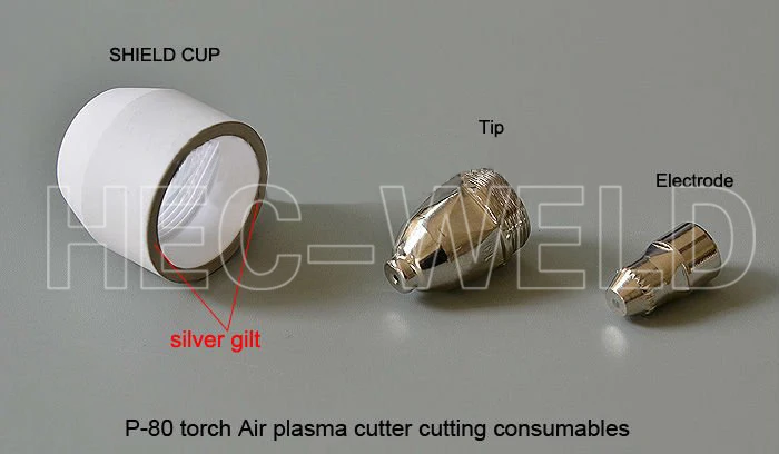 45pcs P80 Panasonic Torch Air Plasma Cutter Cutting Consumables Panasonic 60/80/100Amp SHIELD CUP 45pcs P80 Panasonic Torch Air Plasma Cutter Cutting Consumables Panasonic 60/80/100Amp SHIELD CUP