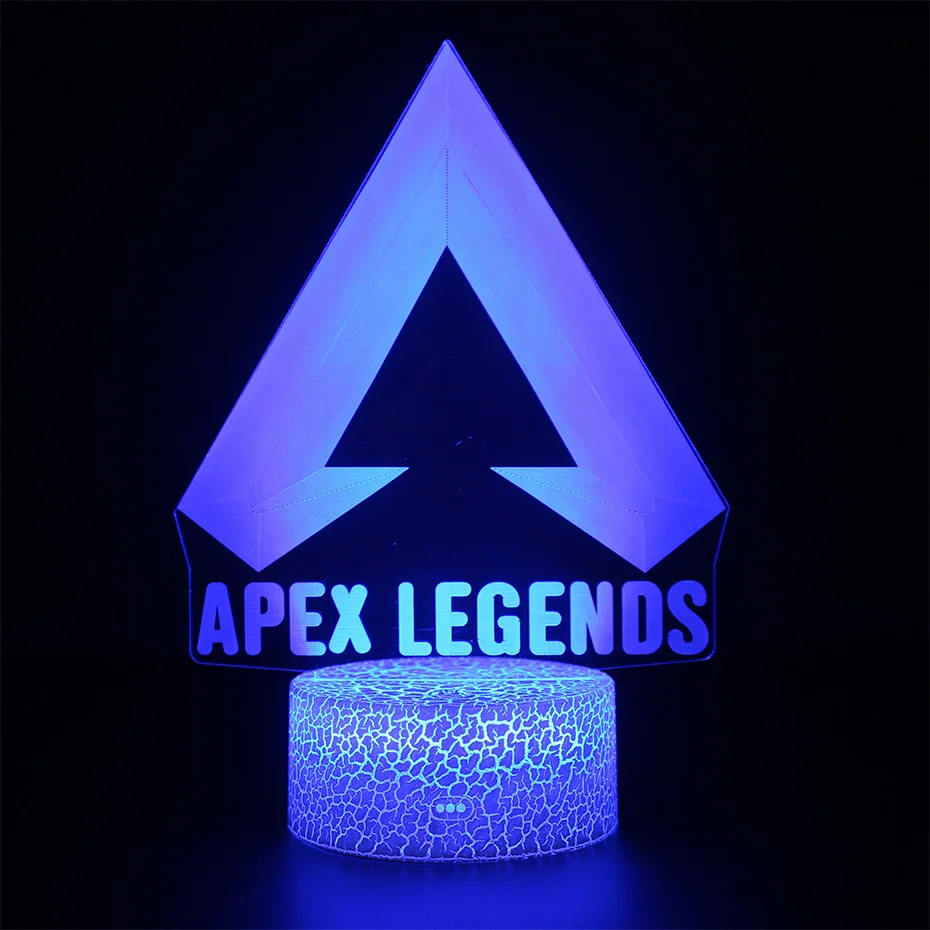 APEX Legends 3D лампа USB RGB Ночной светильник сенсорный светильник битва королевская игра Детский Светильник для сна s настольная лампа светодиодный ночной Светильник