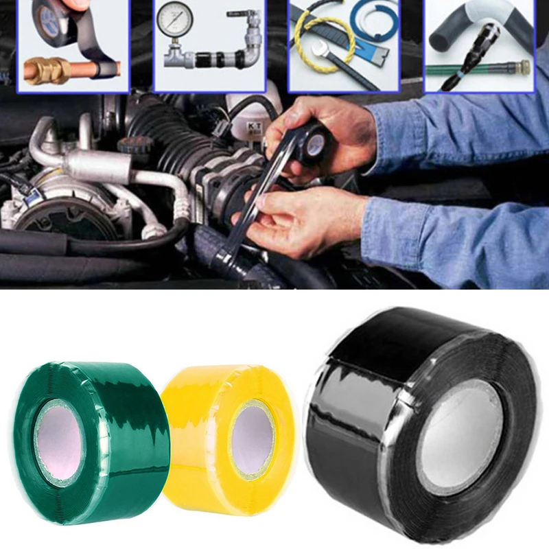 Black Tapes Accessory Rubberized Sealant Flex Bonding Waterproof Rescue