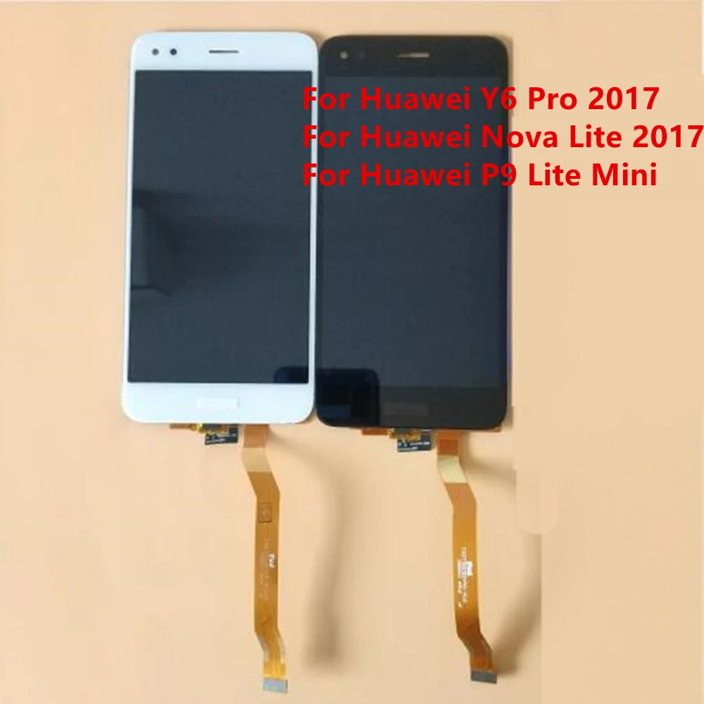 Оригинальный 5 0 дюймовый ЖК-дисплей для Huawei P9 Lite Mini сенсорный экран в сборе Y6 Pro 2017