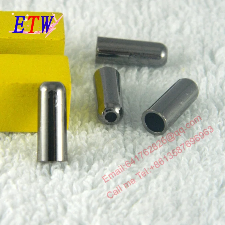 

Free shipping! Fashion Alloy Cord End,DIY Plating Gold,Black Nickel,Silver 50pcs/lot Jewelry Findings bag Garment Accessories