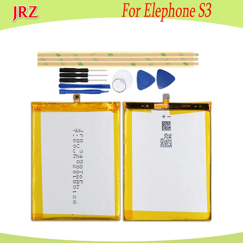 JRZ 3 8 V 2100Ah для Elephone S3 батарея смартфона сменные батареи телефона Bateria с