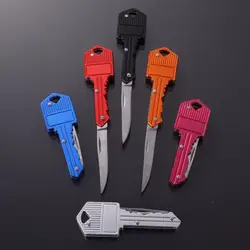 Портативный мини-ключ складной нож из нержавеющей стали карманный нож s Открытый тактический охотничий EDC инструмент