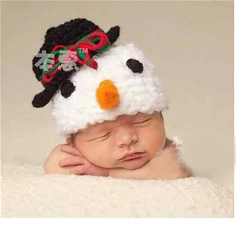 Детские фотографии реквизит Детские ручной работы шапка шерстяная шапка Новорожденные для фотосессий