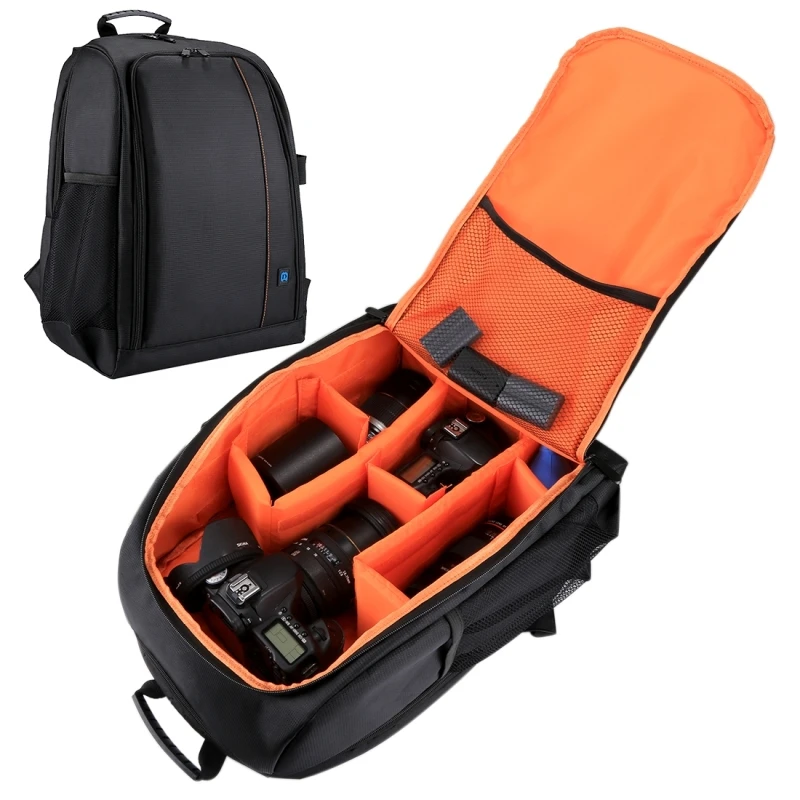 

PULUZ DSLR Camera Backpack Waterproof Outdoor Portable Scratch-proof Dual Shoulders Backpack Camera Bag