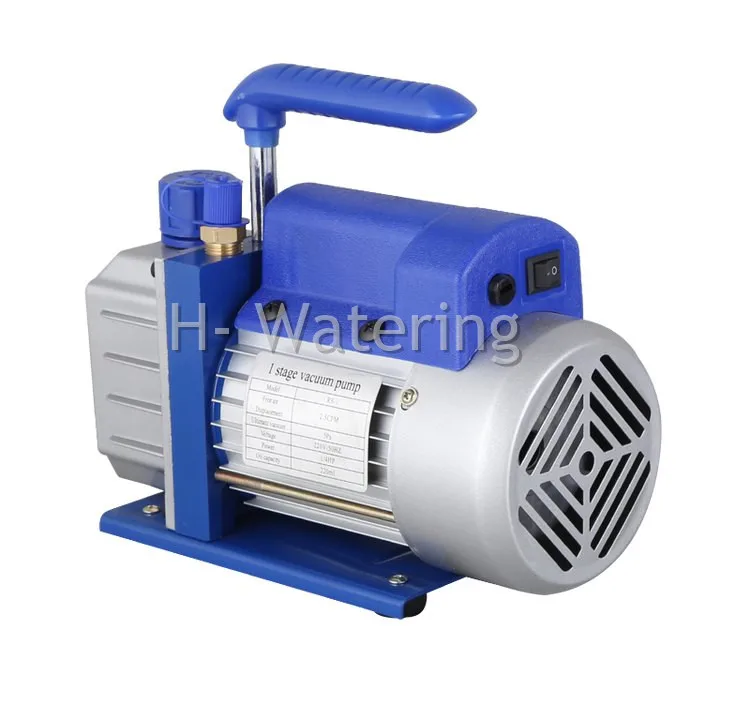 1.8CFM 1//4 HP Stage Rotary Vane Deep Vacuum Pump 1//4HP
