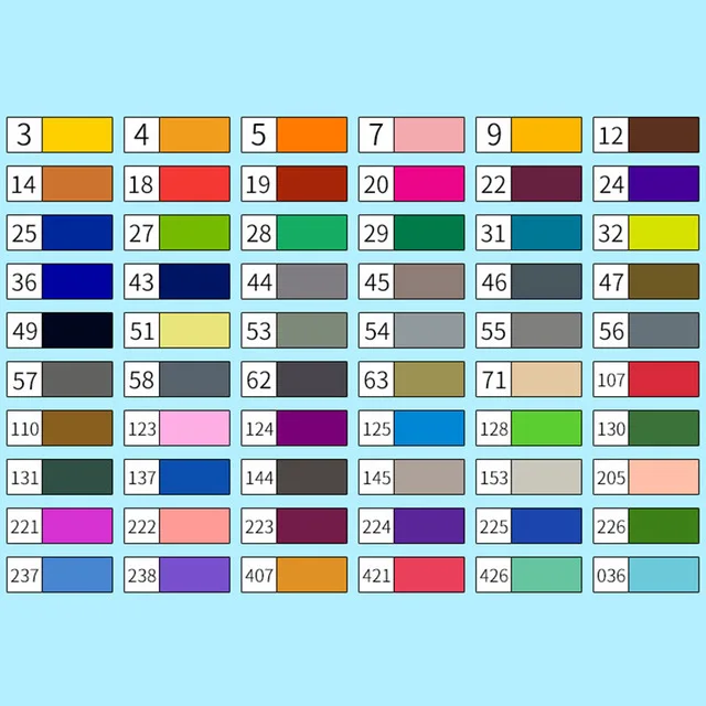 60 Colors TOUCHNEW 24/36/48/60 Цвета акварельные Маркеры Ручка из мягкого термополиуретана с картинкой щетка маркерных ручек лучше всего подходит для манга анимация товары для рукоделия - Цвет: 60 Colors