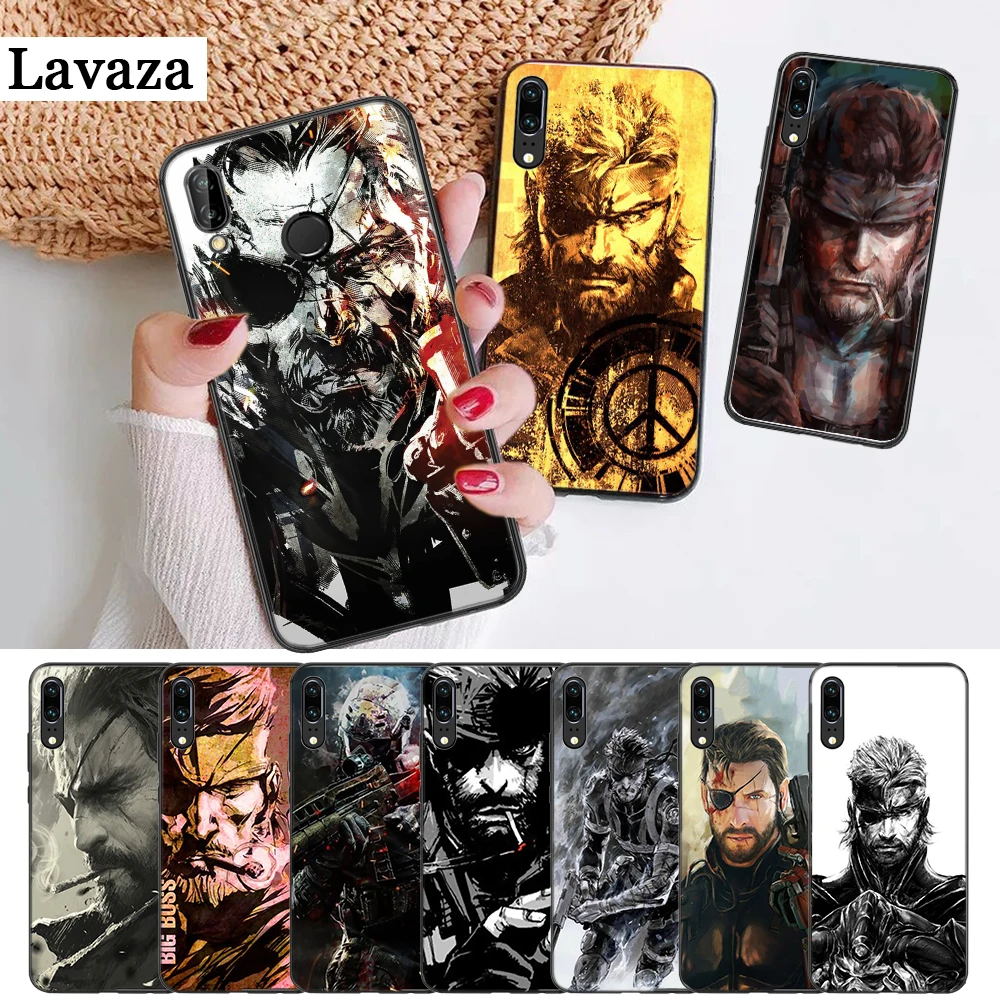 

Lavaza Metal Gear 5 Game Silicone Case for Huawei P8 Lite 2015 2017 P9 2016 Mimi P10 P20 Pro P Smart 2019 P30 Lite Pro