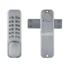 1 - 11 Digit Code Lock Zinc Alloy Combination Cam Door Lock Convenient Password Security Coded Locker Door Hardware Set Hot Sale zinc alloy bottle password lock combination lock wine stopper vacuum plug device preservation for furniture hardware