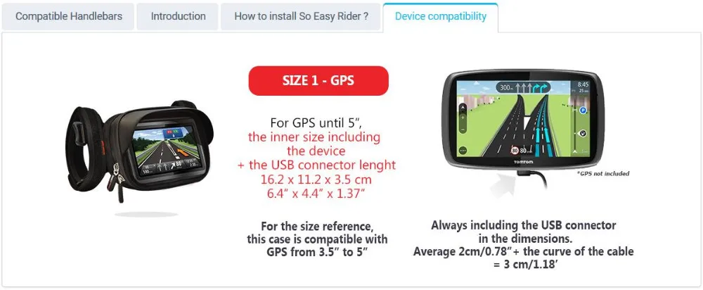 Gps держатель чехол для 6 дюймов TOMTOM Magellan GARMIN gps планшет с галстуком-бабочкой на мотоцикле, из водонепроницаемого материала с suncap