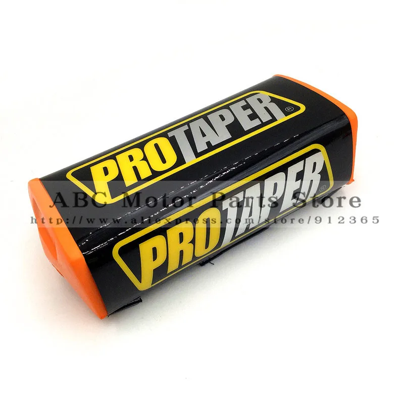 1-1/" квадратный руль для мотокросса PROTAPER Fat BAR MX ATV Dirt Bike руль Pad - Цвет: Black-Or