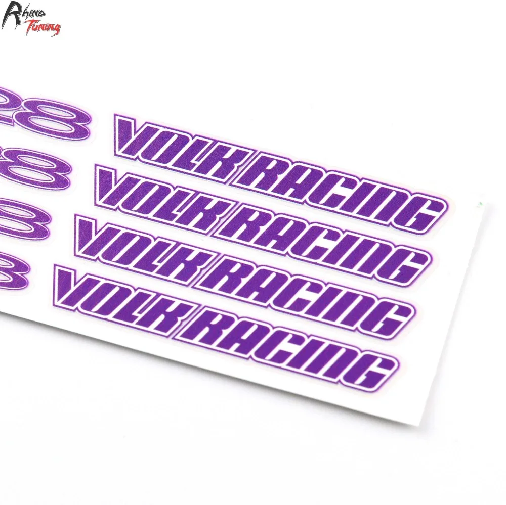  4pcs CE28 Volk Racing Sticker Car Wheel Badge For Rays Wheels CE28 TE37X Ultra Track Edition Auto S