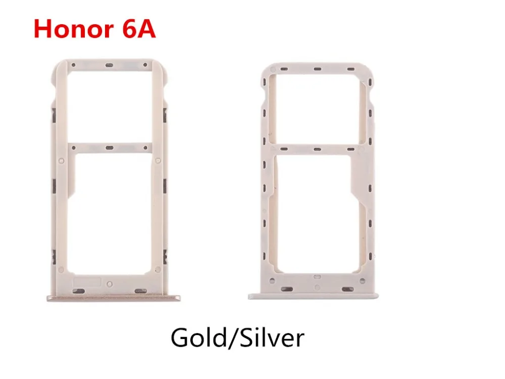 Для Huawei Honor 6A держатель лотка для sim карты адаптер чтения Запасная часть|Лотки SIM- и
