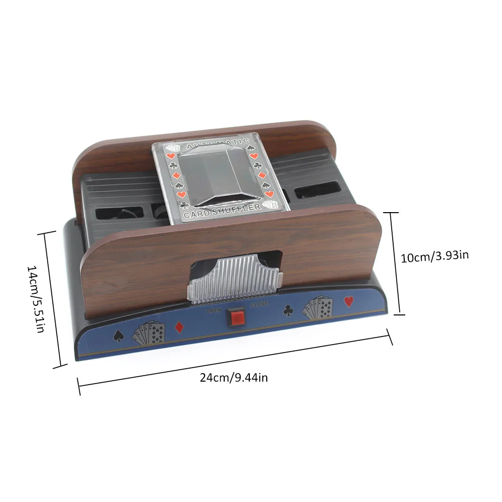 Автоматическая шафл-машинка, игральные карты, аксессуары, покерные игровые карты, деревянные электрические автоматические игры, тасующий карты игрок