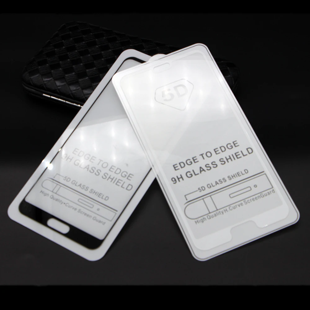 5D Curved Full Cover Tempered Glass Huawei P20 Lite Screen Protector Film For lite Glue Nova 3E | Мобильные телефоны и