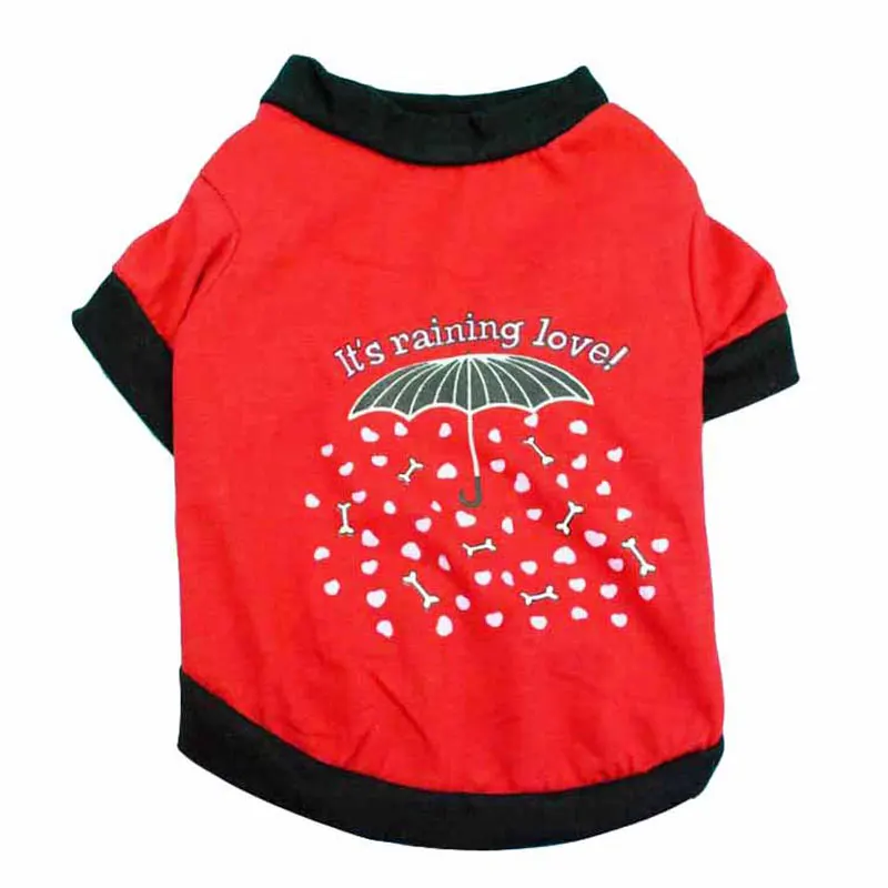 Brand Cotton pet clothing dog clothes vest T shirt coats and jackets costumes apparel spring