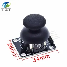 Для Arduino двухосевой XY джойстик модуль Высокое качество PS2 джойстик рычаг управления сенсор KY-023 Номинальная 4,9/5