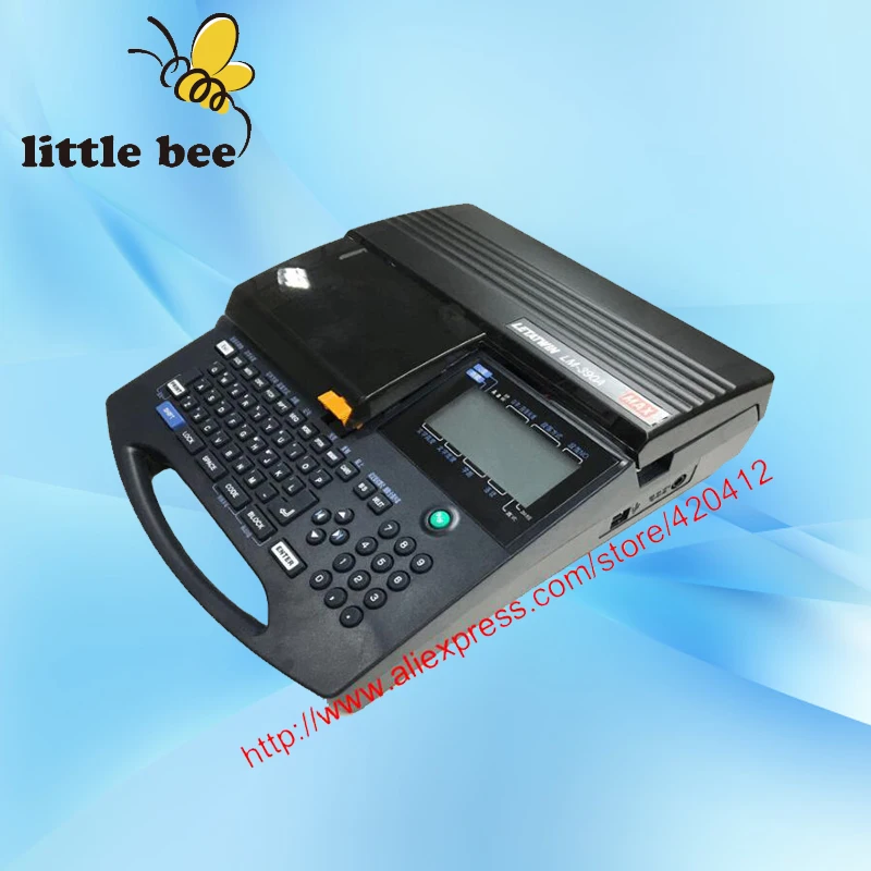 

Cable ID marker Electronic Lettering Machine,Wire Marking Machine LM-390A/PC PVC tube Cabel and ink ribbon printer.