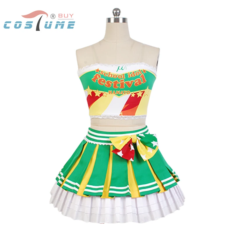 Lovelive! الحب يعيش hanayo كويزومي المصفقين اللباس هالوين كرنفال ازياء تأثيري زي للنساء