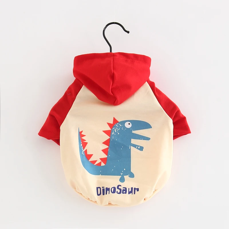 

Spring Summer Dog Clothes Hoodie Sweatshirt Autumn Pet Outfit Cat Poodle Bichon Pug Clothing Pet Apparel Coat