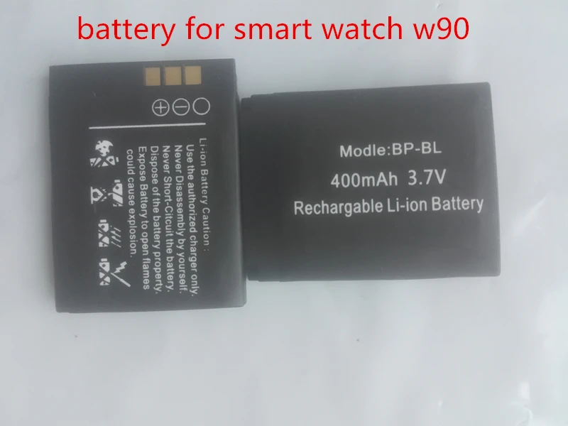 10pcs Original rechargeable Li ion Battery For Smart Watch w90 Smart
