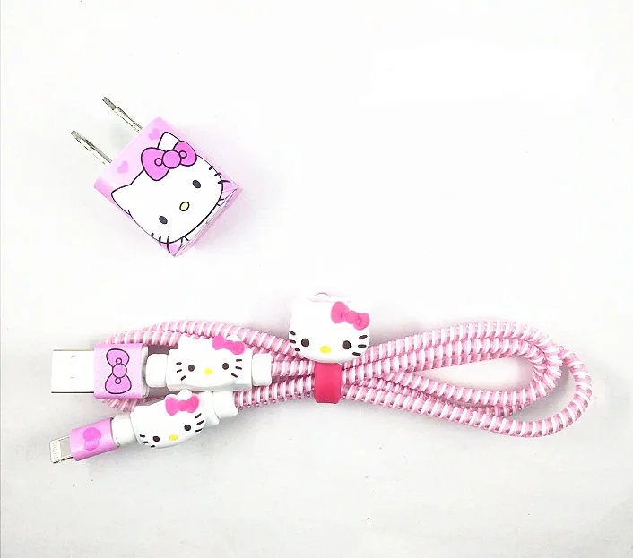 Спиральный протектор шнура длиной 1 4 м защита кабеля USB устройство для намотки с