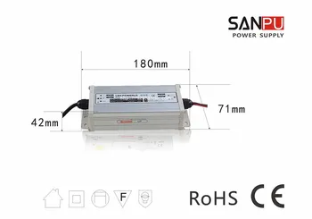 

SANPU SMPS LED Power Supply 100W 12V 8A AC DC 100-240V 12V Switching Transformer LED Driver 12V SMPS Outdoor Aluminum Rainproof