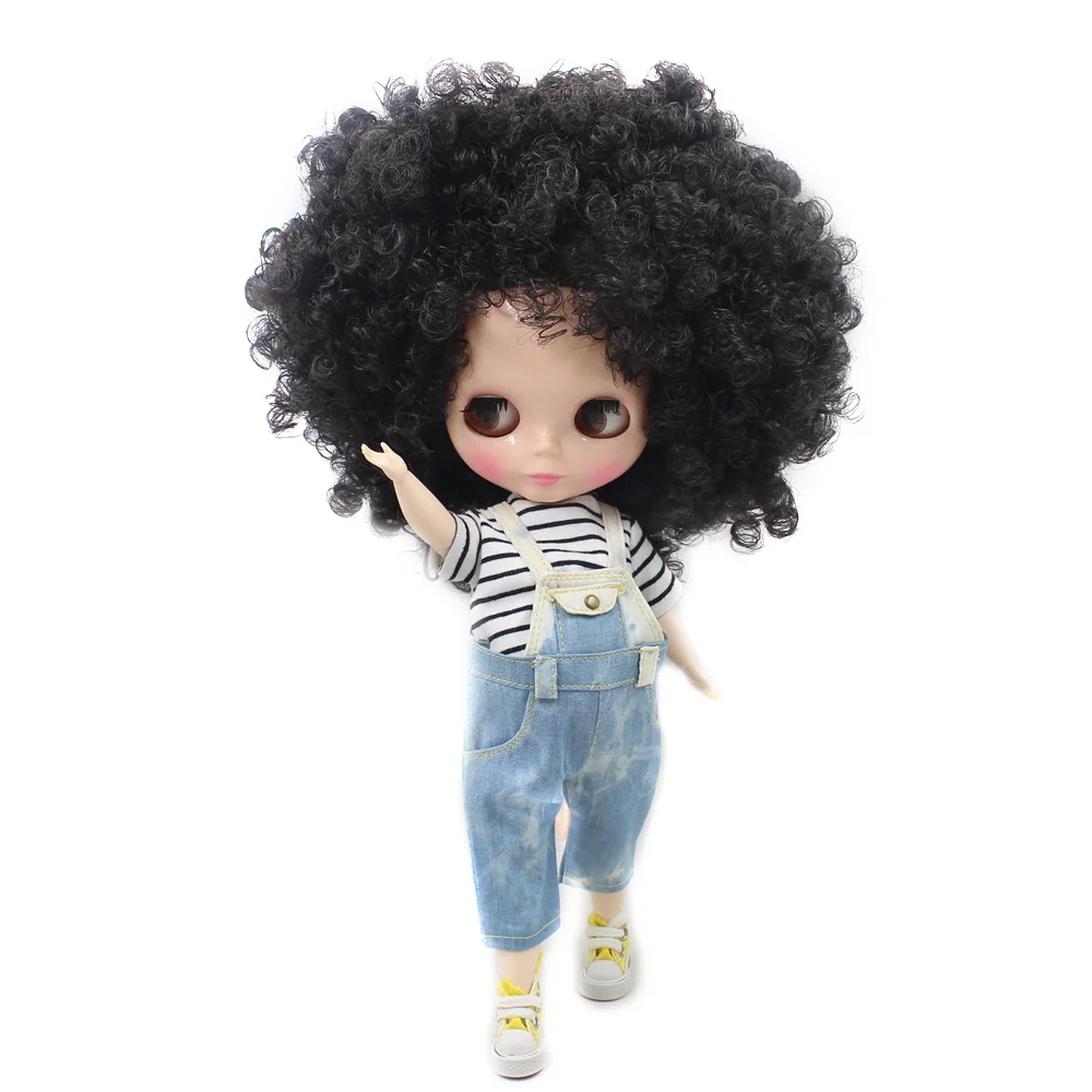 Us 56 25 25 Off Icy Nude Factory Blyth Doll With Series No 9103 Black Curly Hair Cute Plump Lady In Dolls From Toys Hobbies On Aliexpress Com