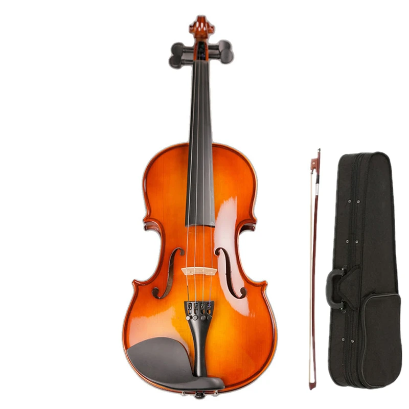 

Performance Handmade Violin Italian Technology Pattern 4/4 3/4 1/2 Adult Solid Wood Grading violin TL001-1B 20 years Wood Made