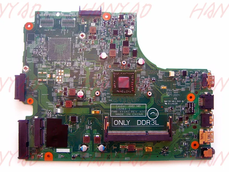 Great Value  CN-03F7WK 03F7WK For DELL 3441 3541 Laptop Motherboard A4 cpu Processor DDR3 100% Tested