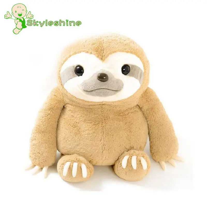 Skyleshine Simulation Sloth Baby Doll Lifelike Sloth Stuffed Plush
