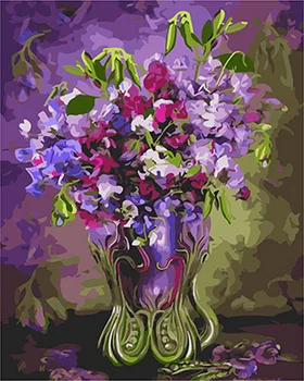 

Frameless painting by numbers paint by number for home decor PBN for living room 4050 fairy