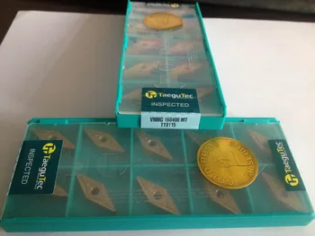 

Taegutec VNMG 160408 MT TT8115 tungsten carbide inserts turning tools wholesale VNMG160408MT TT8115 CVD coated for steel
