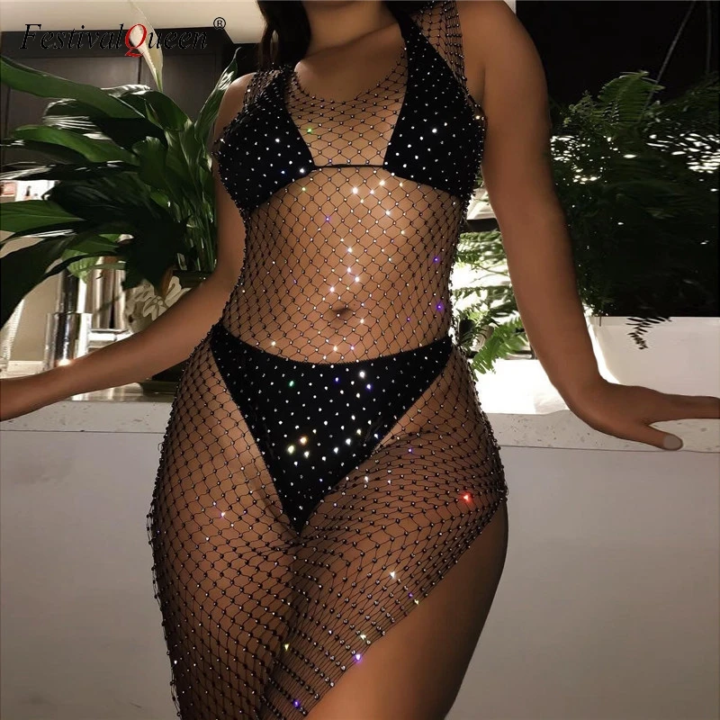 fishnet dress sexy