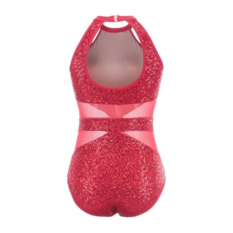 super girls dancing clothes Sequins Mesh Splice Body Suit for Dance Ballet Gymnastics Practice Dance Clothes Red Sliver Black 7 super girls dancing clothes Sequins Mesh Splice Body Suit for Dance Ballet Gymnastics Practice Dance Clothes Red Sliver Black 7