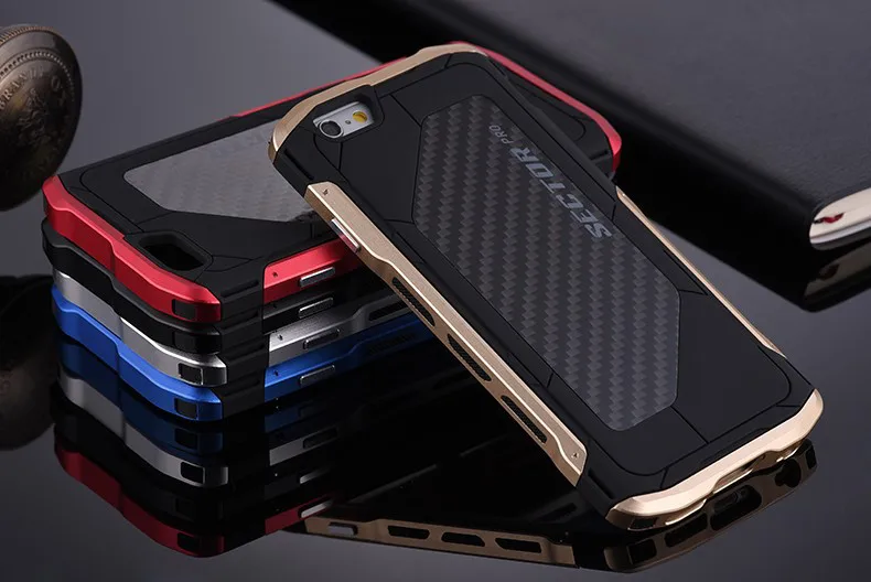 bilder für Ultradünne Sektor PRO Metall Aluminium + Carbon männer Handy-fällen Für apple iphone 6 6s 6 plus 6 splus 7 7 plus mobile case abdeckung bilder für Ultradünne Sektor PRO Metall Aluminium + Carbon männer Handy-fällen Für apple iphone 6 6s 6 plus 6 splus 7 7 plus mobile case abdeckung