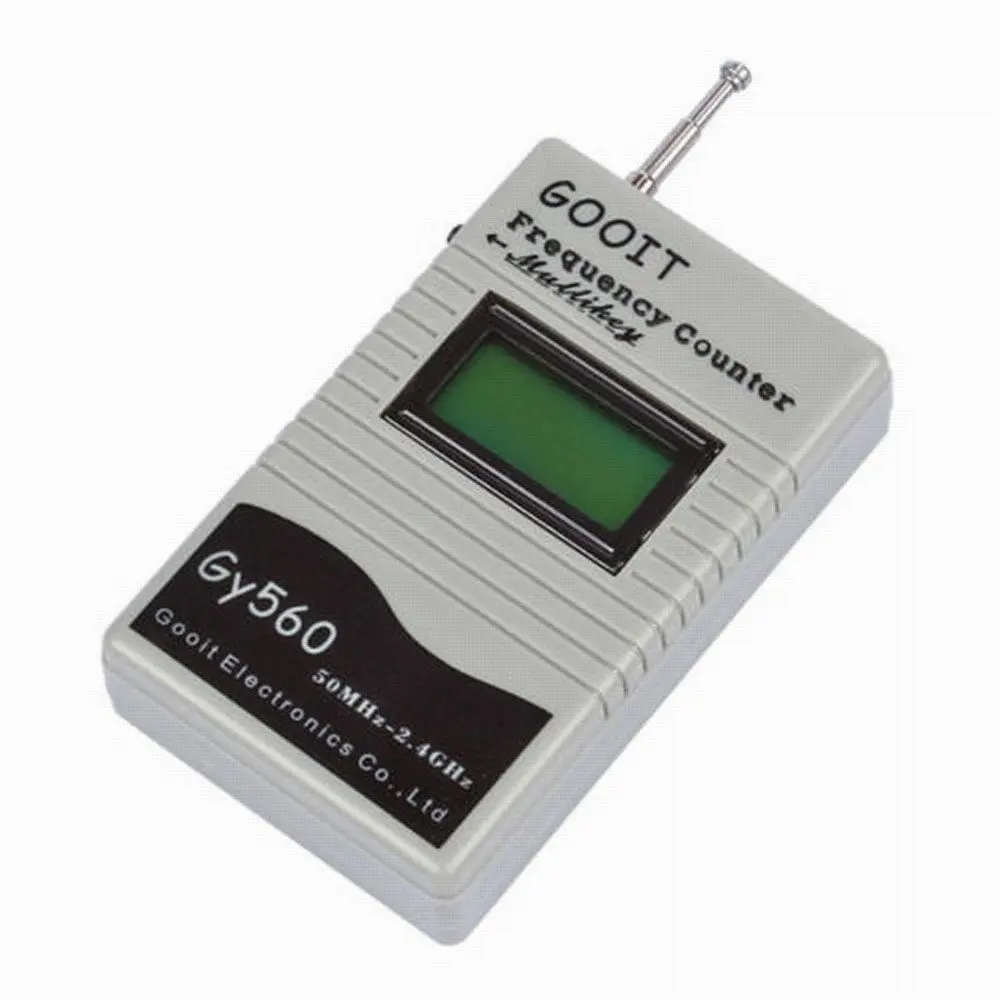 GY560 Frequency meter Counter tester for Two-Way Radio Transceiver GSM 50MHz-2.4GHz 7 DIGIT LCD Display with Signal Meter 4