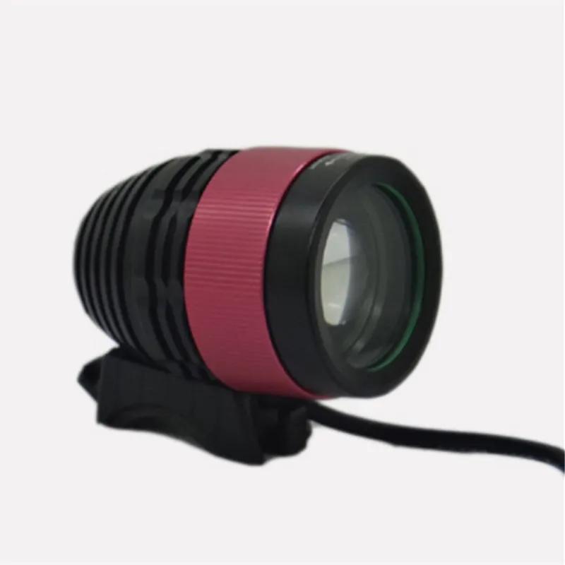 Perfect WasaFire XM-L U2 2000lm bicycle light LED bike lights Cycling Frontlight Headlamp +6400mAh battery Headlight Flashlight Lamps 1