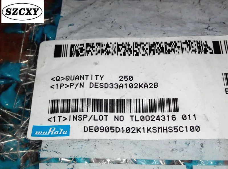 Новый и оригинальный высоковольтный конденсатор DESD33A102KA2B 250 в 1000 1 нФ 102 мкФ 0 001 шт. |