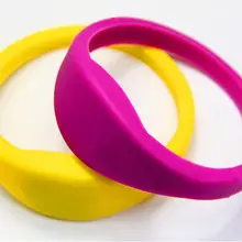 5 шт./лот 125 кГц EM4100 TK4100 Водонепроницаемый силиконовый RFID силиконовый Напульсник браслет RFID Метка для событий