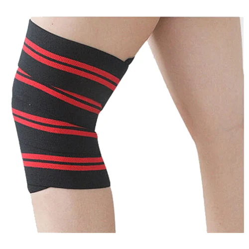 AOLIKES 1 Piece 2M*8CM Powerlifting Elastic Bandage Leg Compression