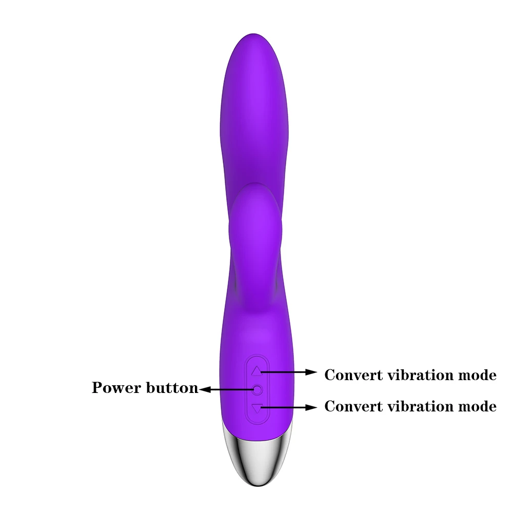 G Spot Dildo Rabbit Vibrator for Women Dual Vibration Vagina Clitoris Stimulation Massage Female Masturbation Sex Toys For Women (2)