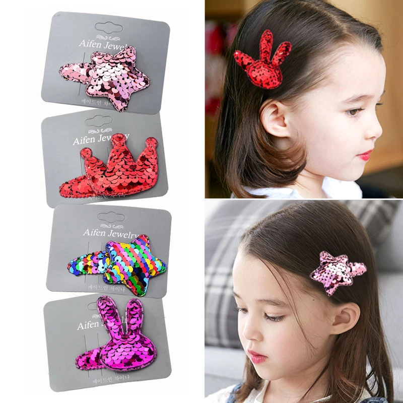 Hair Clip Star Snappy Clip 2pcs