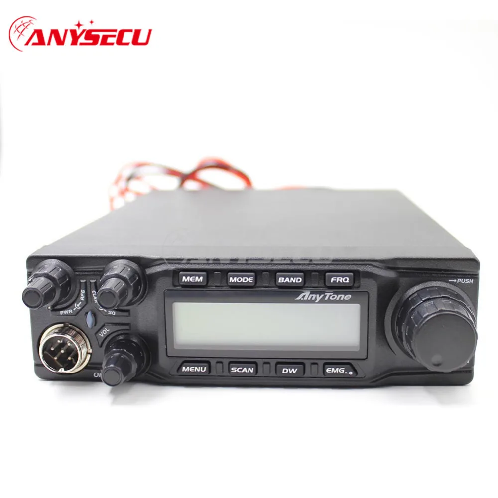 Large LCD Displays AT-6666 AM FM USB LSB PW CW 10 Meter 28.000-29.700MHz  40channels Cb Radio Program Cable