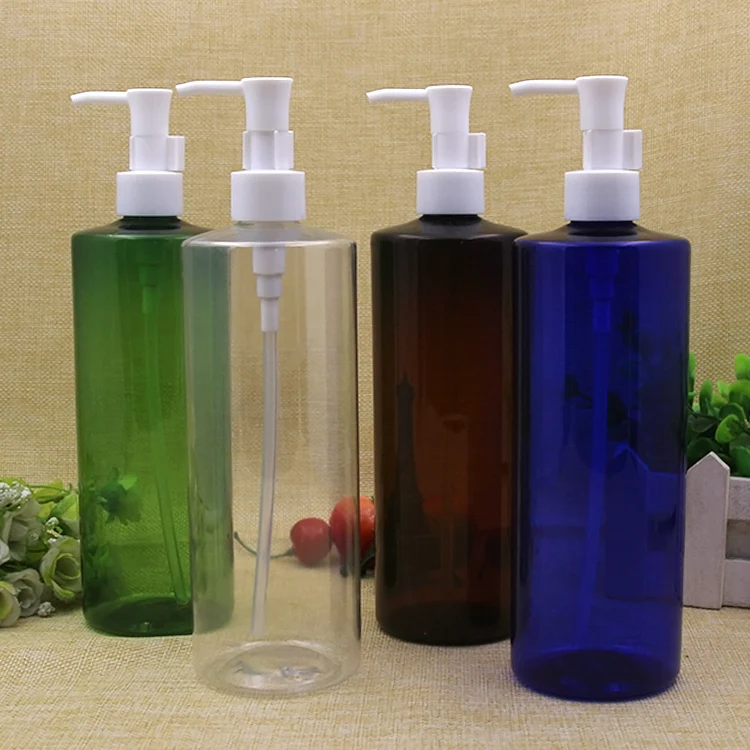 2/10pcs 500ml/cc Skin Care Lotion/Emulsion Press Pump Cover Bottle with stopper Cosmetic