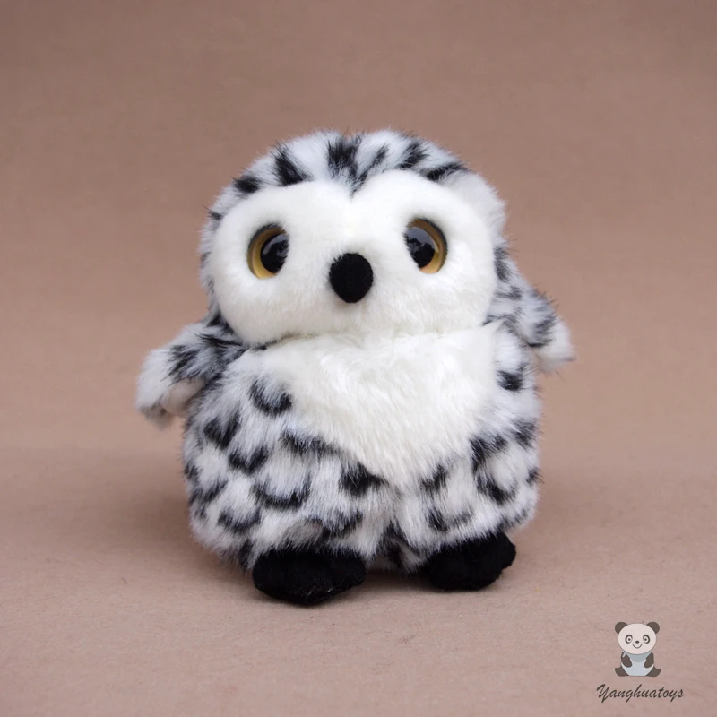 

Cute Fat Owl Dolls Home Decoration Real Life Wild Plush Toy Head joint Snowy Owl Doll Good Quality