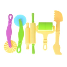 6 шт. Креативные 3D инструменты для пластилина Набор пластилина масса для лепки модель инструмент игрушки глиняные формы Улучшенный набор, обучающие и обучающие игрушки